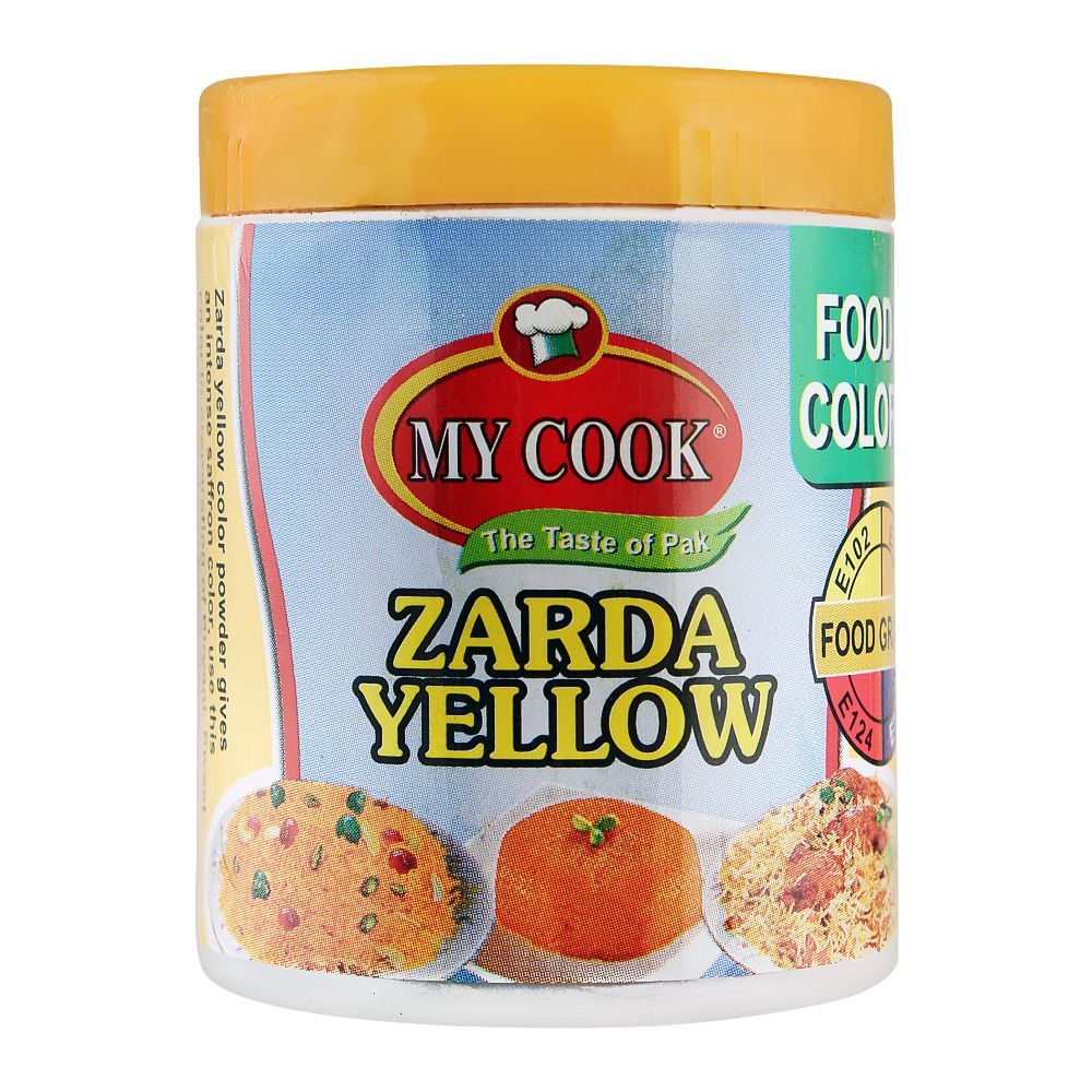 My Cook Zarda Yellow Food Colour, 25g - Main Image