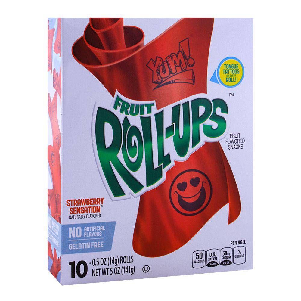 Betty Crocker Roll Ups, Strawberry, 141g - Main Image