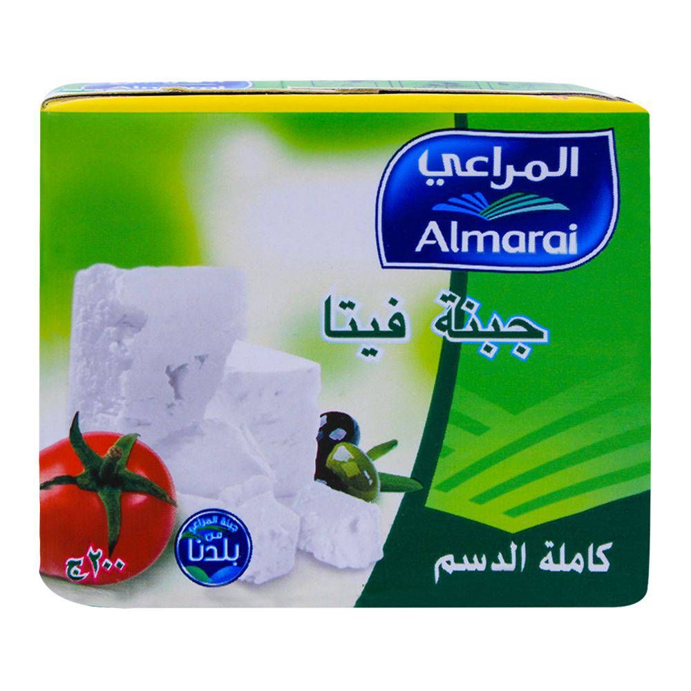 Almarai Feta Cheese Full Cream 200g - Image 2