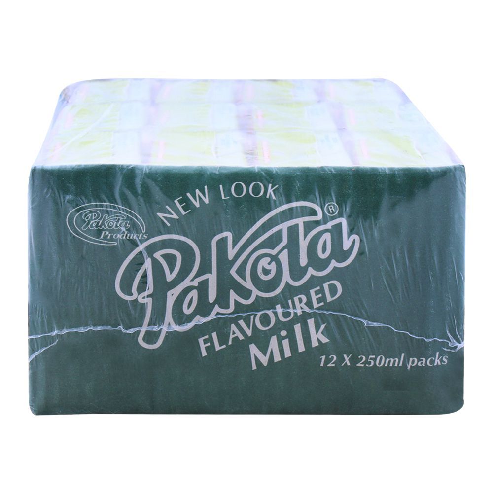 Pakola Zafran Almond & Cardamom Flavoured Milk, 250ml, 12 Pieces - Image 2