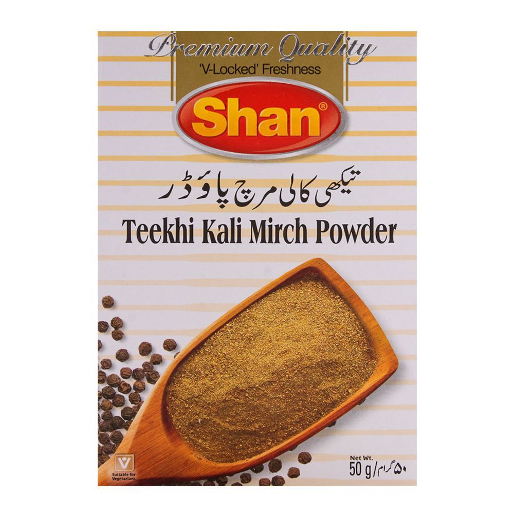 Shan Teekhi Kali Mirch Powder 50gm - Main Image