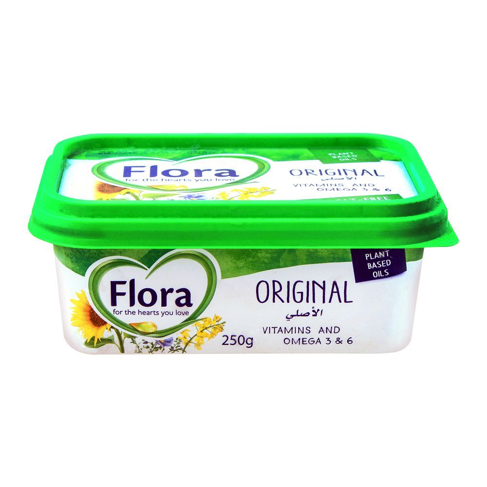 Flora Original Spread, Plant Based Oil, 250g - Main Image