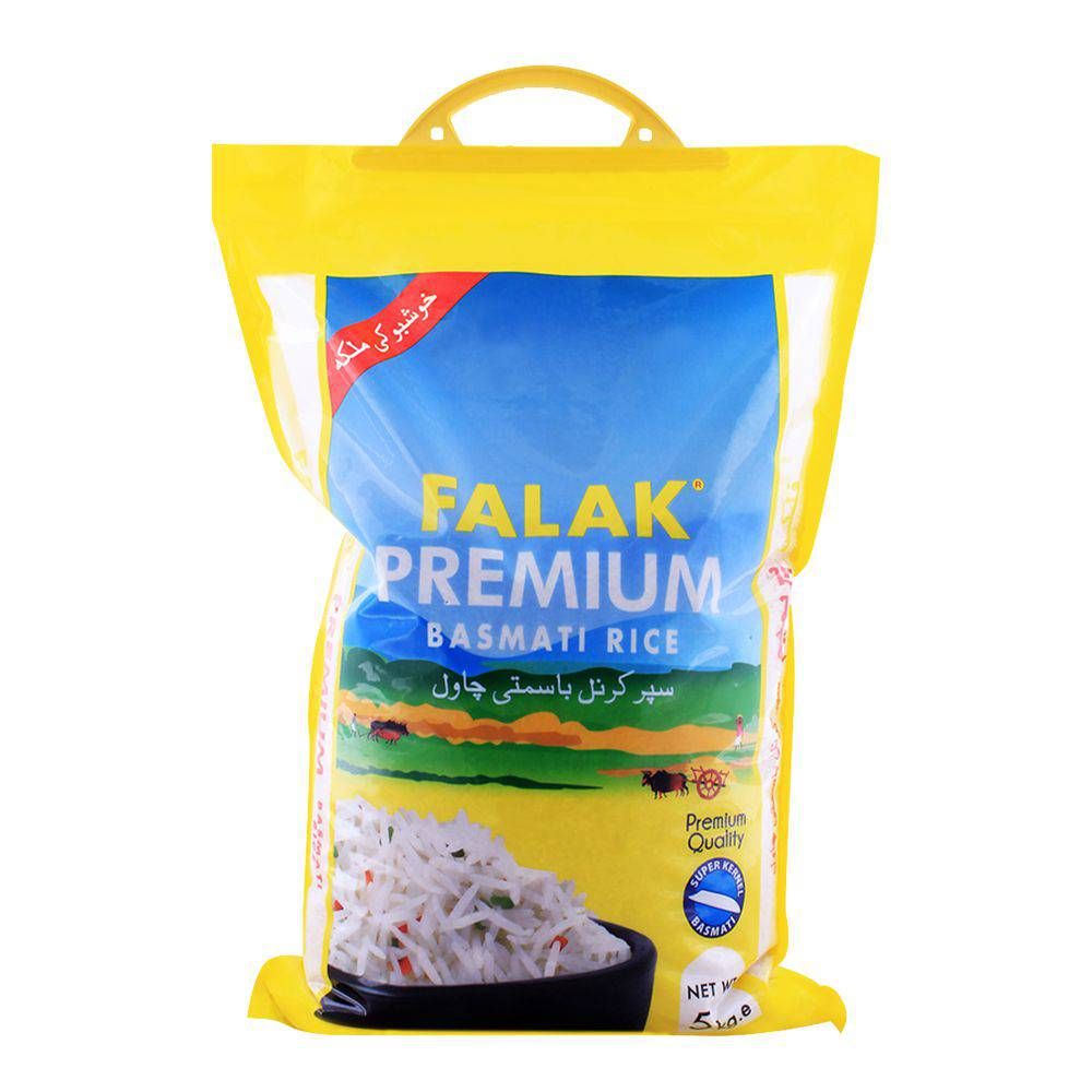 Falak Premium Super Kernel Basmati Rice 5 KG - Main Image