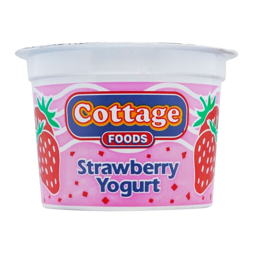 Cottage Strawberry Fruit Yogurt, 100g - Main Image