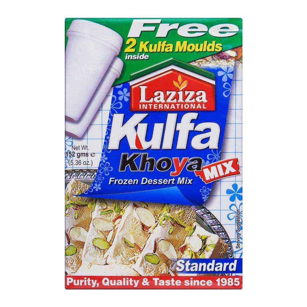 Laziza Kulfa Khoya Frozen Dessert Mix, Standard, 152g - Main Image