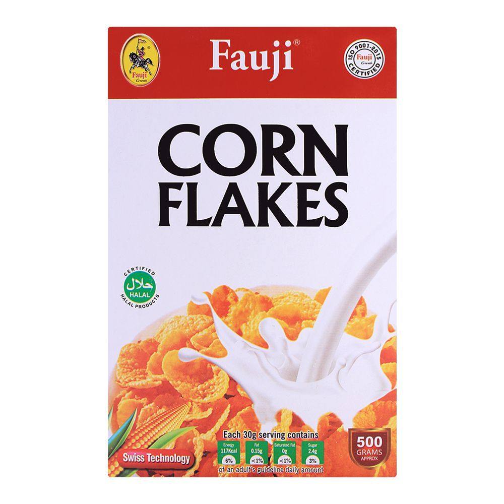 Fauji Corn Flakes 500gm - Main Image