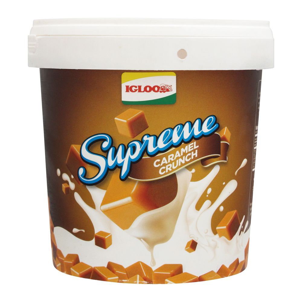 Igloo Supreme Caramel Crunch Frozen Dessert, 1 Liter - Main Image