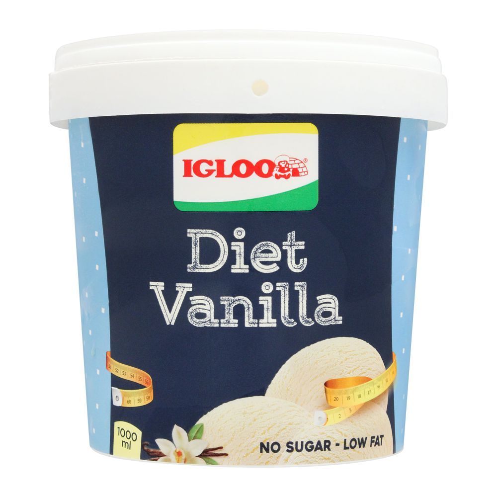 Igloo Supreme Diet Vanilla Frozen Dessert, 800ml - Main Image