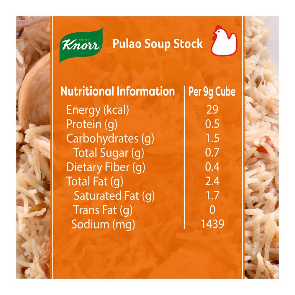 Knorr Cubes, Pulao Soup Stock 18g - Image 4