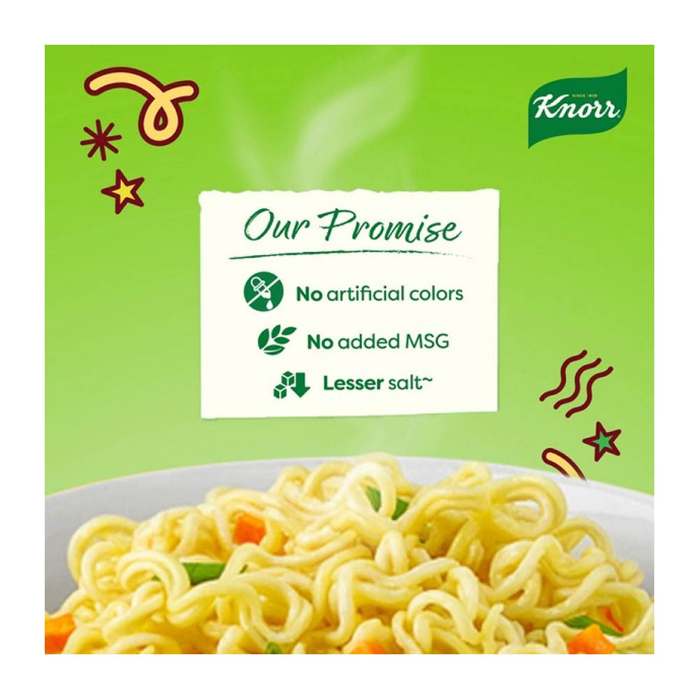 Knorr Noodles Chicken Party Pack, No Added Colors or Preservatives, One Serve 50g, 6-Packs Inside - Image 12