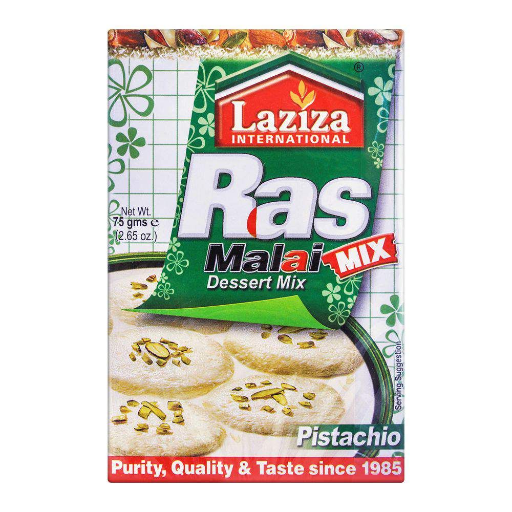 Laziza Rasmalai Dessert Mix, Pistachio, 75g - Main Image