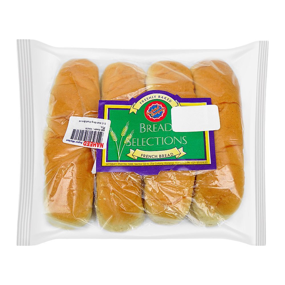 Bread Selection Hot Dog Roll Bread, 4-Pack - Main Image