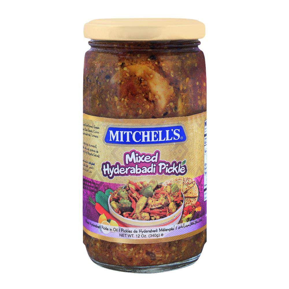 Mitchell's Mixed Hyderabadi Pickle 340g - Main Image