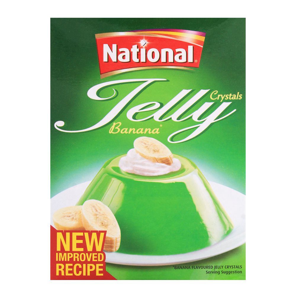 National Jelly Crystal Banana 80gm - Main Image