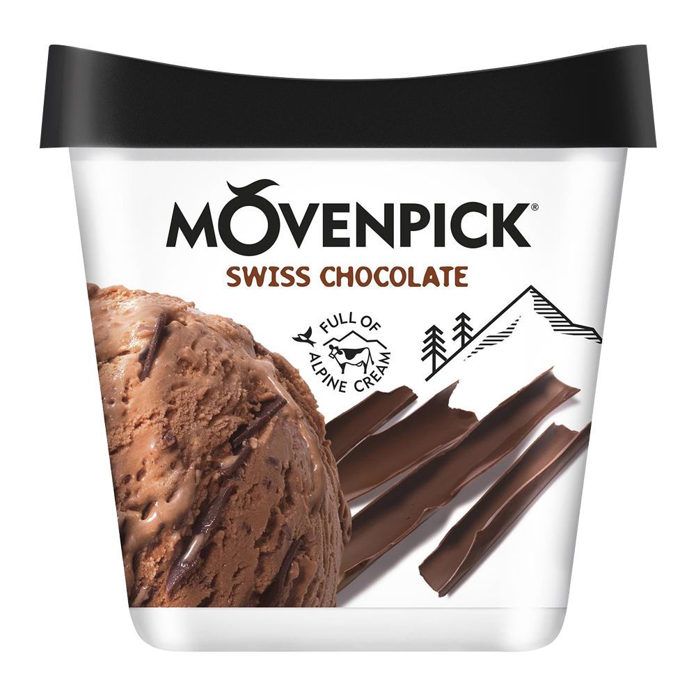 Movenpick Swiss Chocolate Ice Cream, 500ml - Main Image