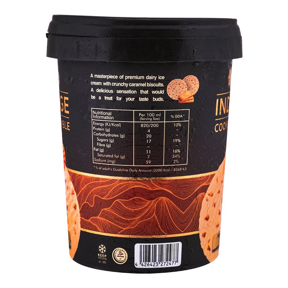 Hico Indulge Cookie Crumble Ice Cream, 500ml - Image 3