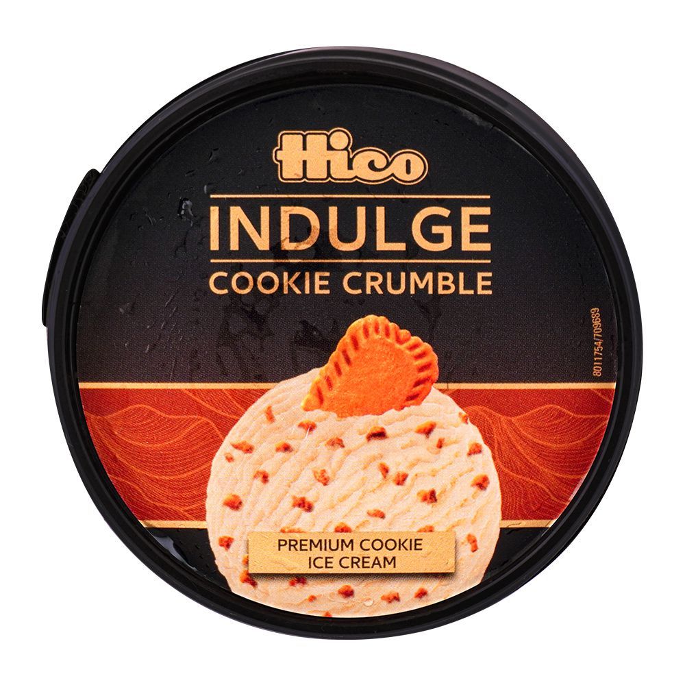 Hico Indulge Cookie Crumble Ice Cream, 500ml - Image 4