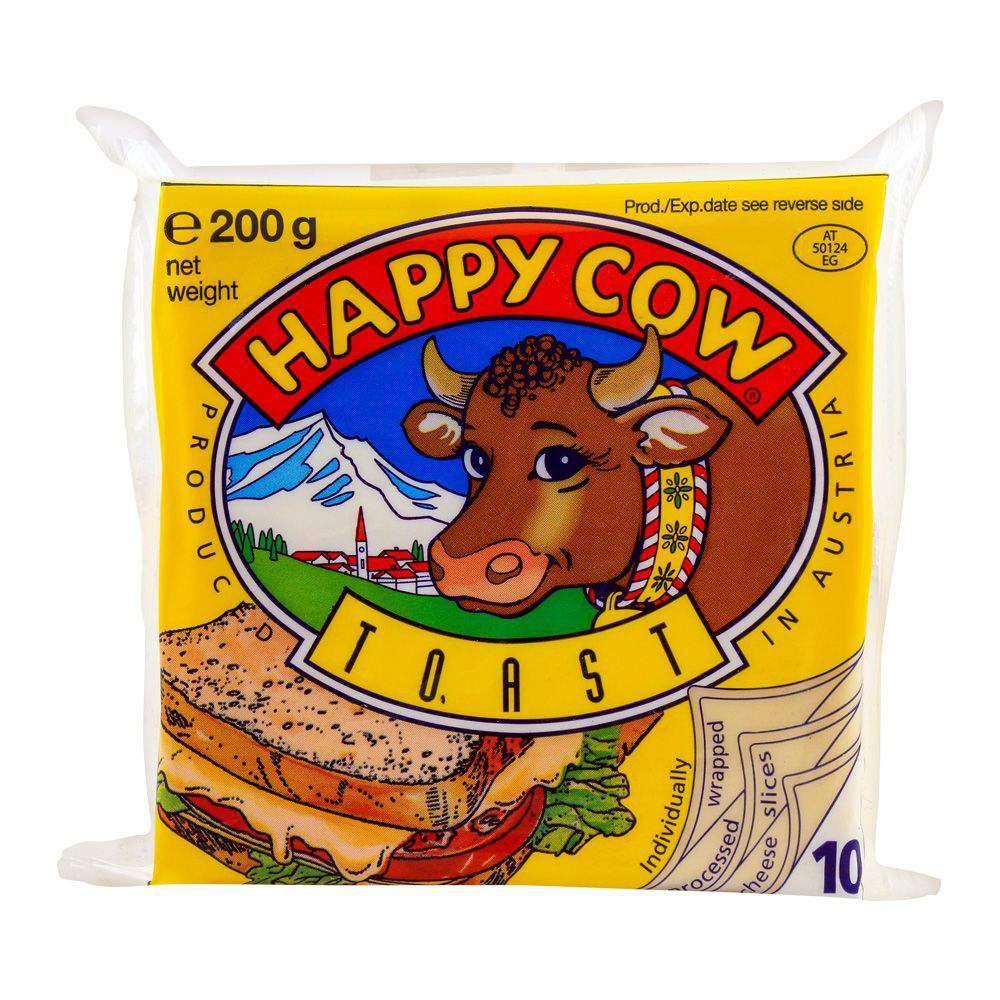 Happy Cow Toast Slice Cheese 200g - Main Image