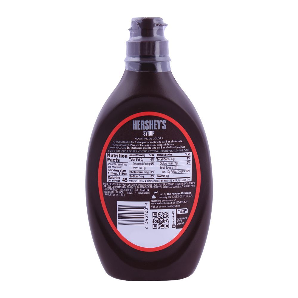 Hershey's Chocolate Syrup 680g - Image 2