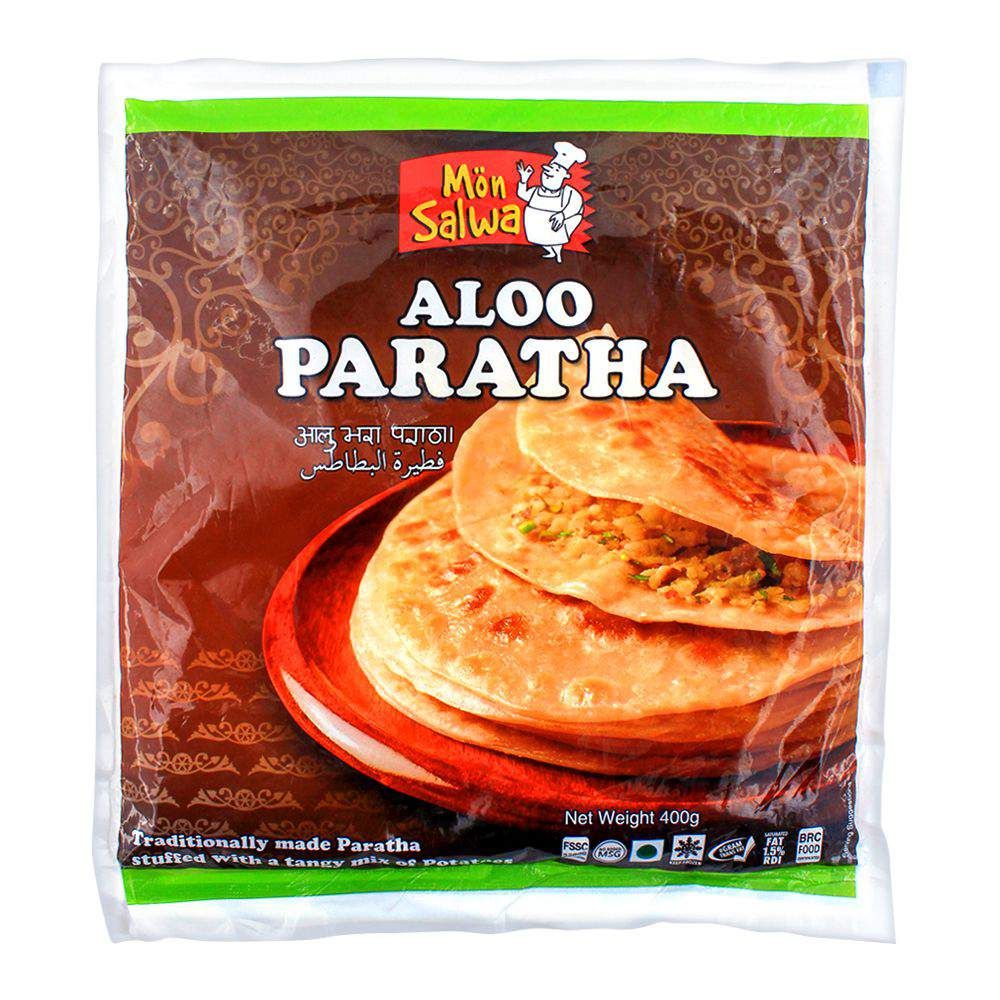 MonSalwa Aloo Paratha, 4 Pieces, 400g - Main Image