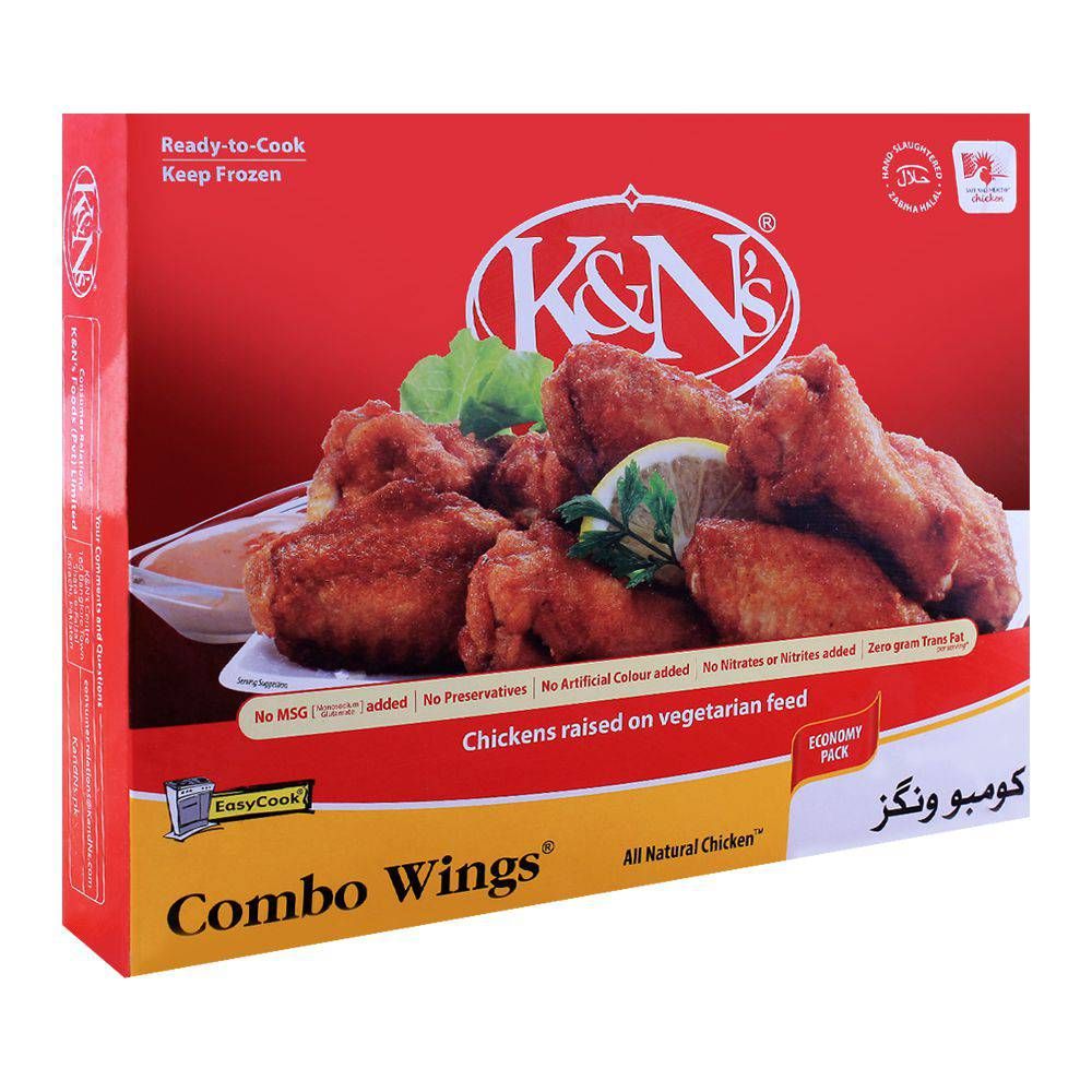 K&N's Chicken Combo Wings, Economy Pack - Main Image