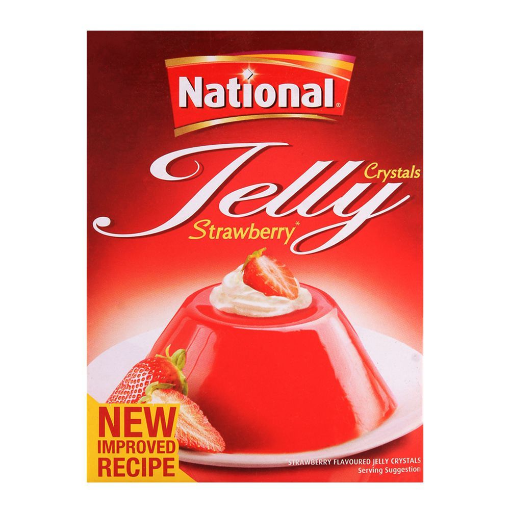 National Jelly Crystal Strawberry 80gm - Main Image