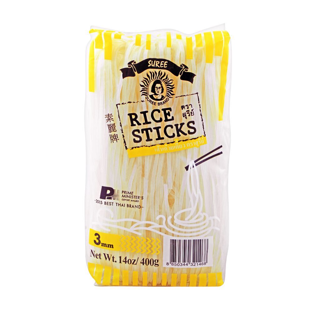 Suree Rice Stick 3mm, 400g - Main Image