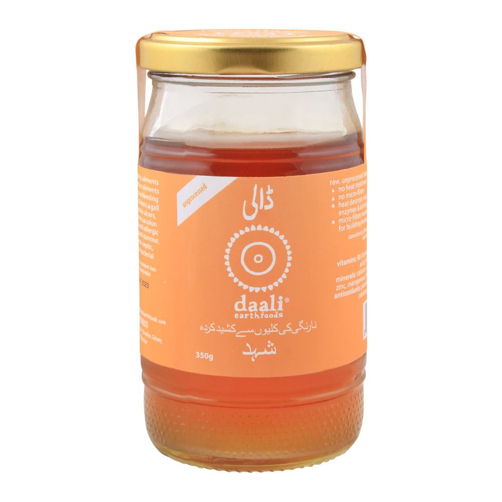 Daali Organic Citrus Honey, Unprocessed, 350g - Main Image