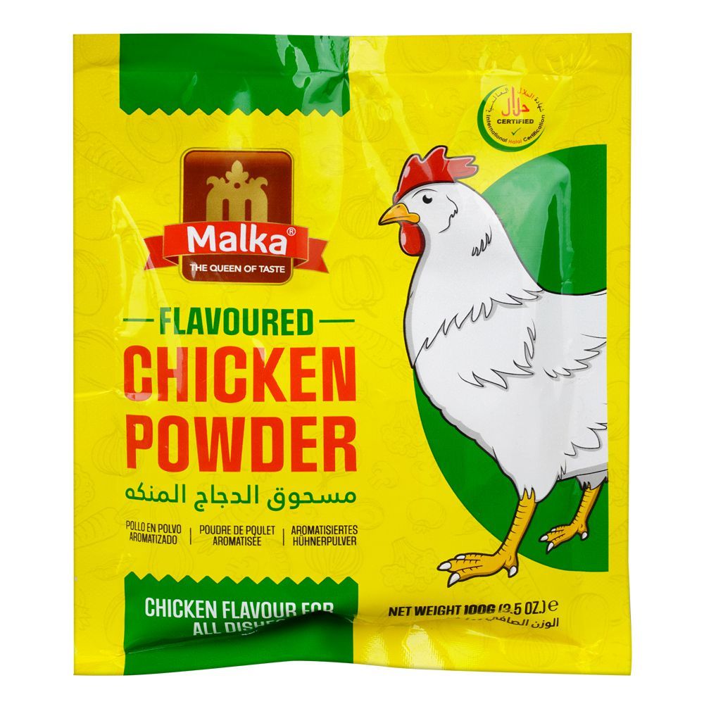 Malka Flavored Chicken Powder, 100g - Main Image