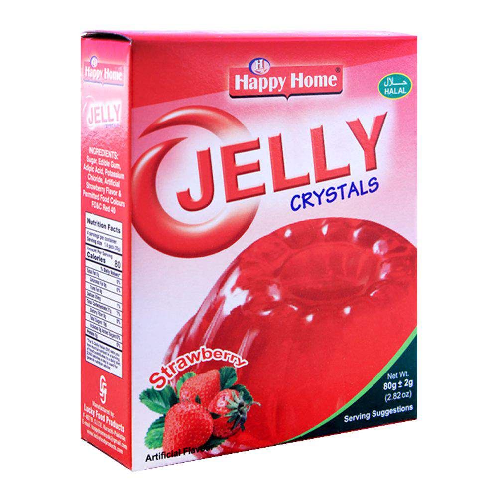 Happy Home Strawberry Jelly 80g - Main Image