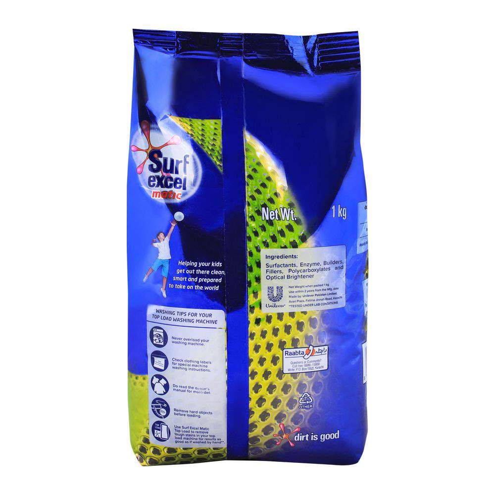 Surf Excel Matic Top Load Washing Powder 1 KG - Image 2