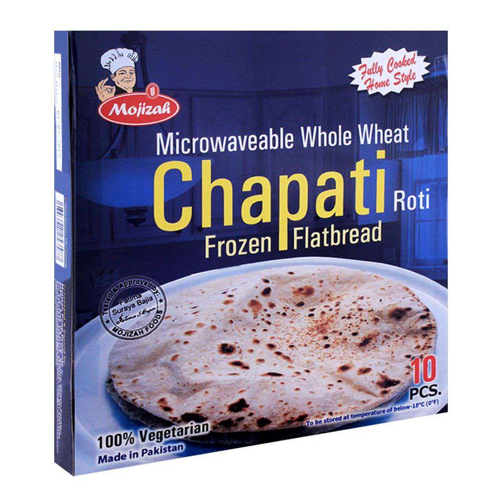 Mojizah Whole Wheat Chapati, 10 Pieces - Main Image