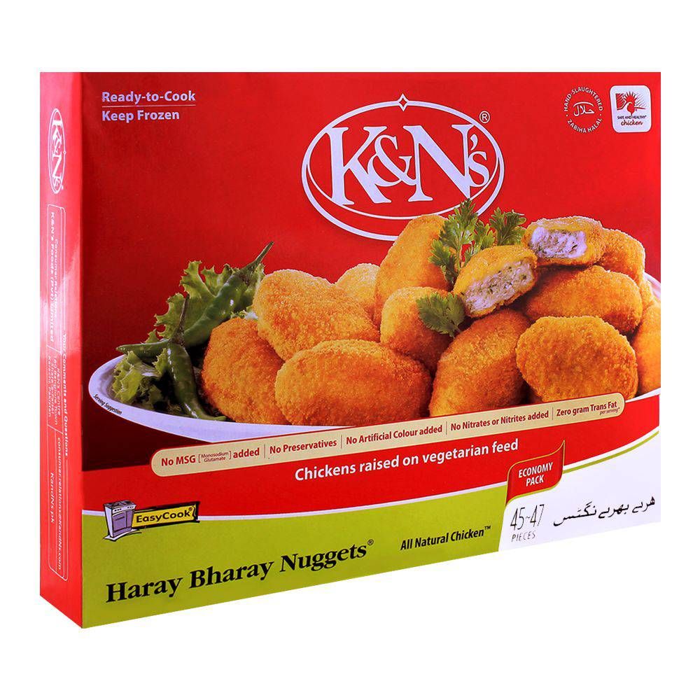 K&N's Haray Bharay Nuggets, 45-47 Pieces, Economy Pack - Main Image