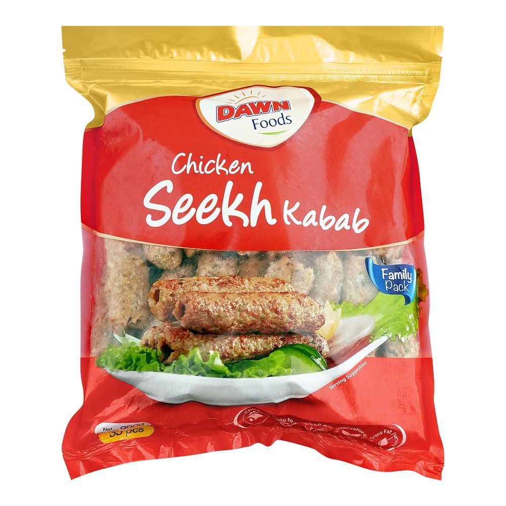 Dawn Chicken Seekh Kabab, Family Pack 33-Pack, 990g - Main Image