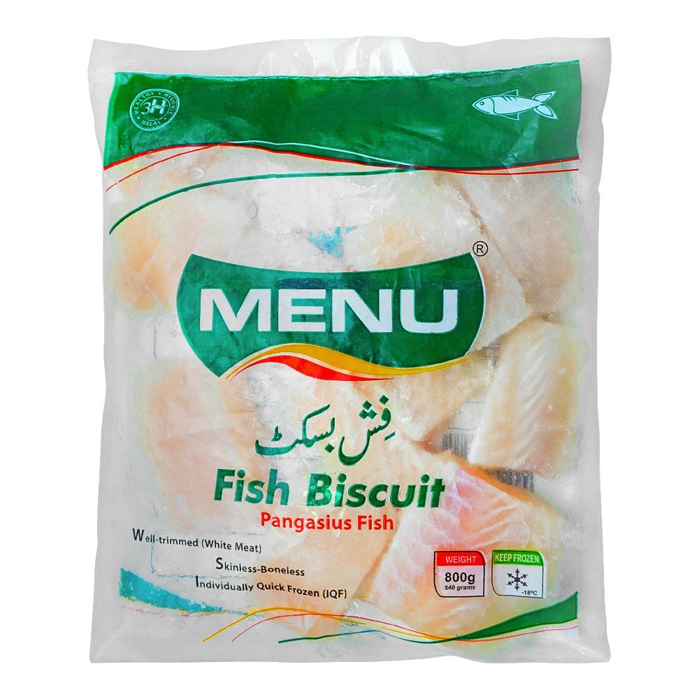 Menu Fish Biscuit, Pangasius Fish, 800g - Main Image