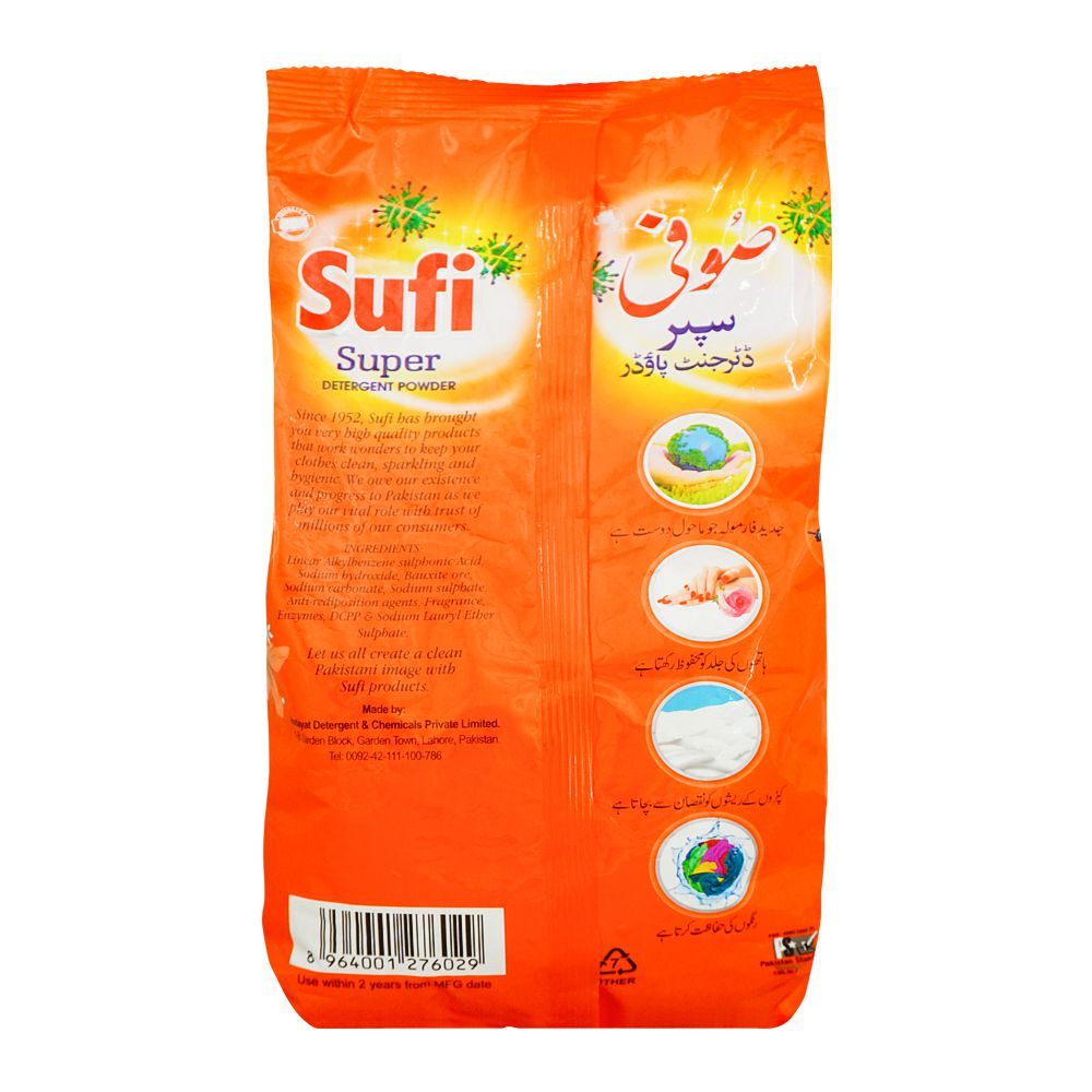 Sufi Super Detergent Powder, 1 KG - Image 2