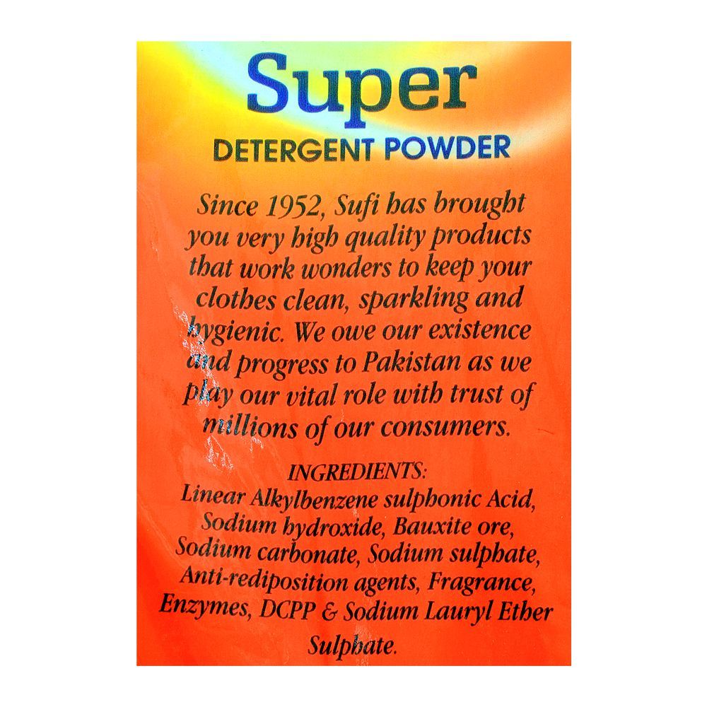 Sufi Super Detergent Powder, 1 KG - Image 3