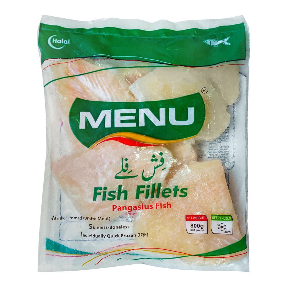 Menu Fish Fillet, Pangasius Fish, 800g - Main Image