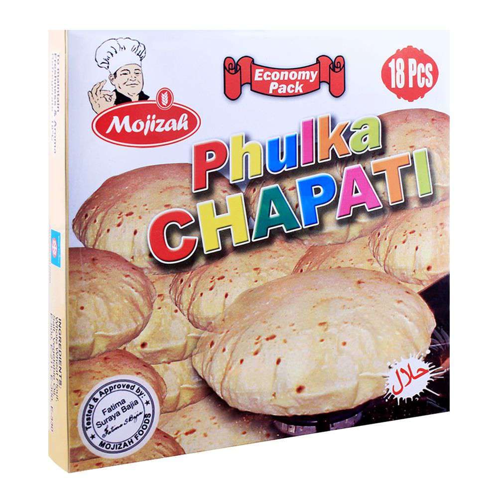 Mojizah Phulka Chapati, 18 Pieces - Main Image