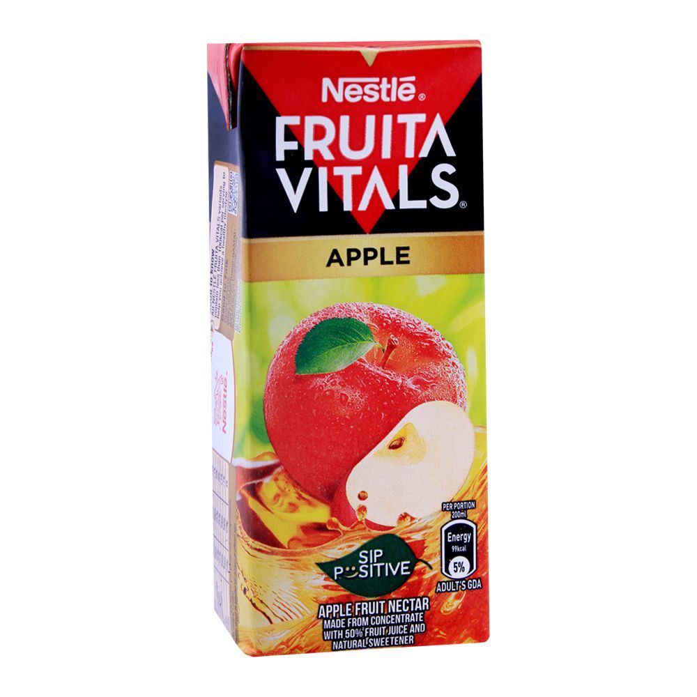 Nestle Fruita Vitals Apple Fruit Nectar 200ml - Main Image