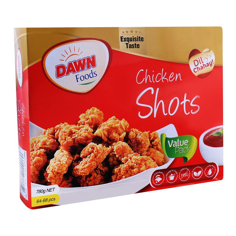 Dawn Chicken Shots, 64-68 Pieces, Value Pack, 780g - Main Image