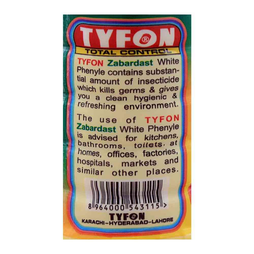 Tyfon White Phenyle, Concentrated, 225ml - Image 3