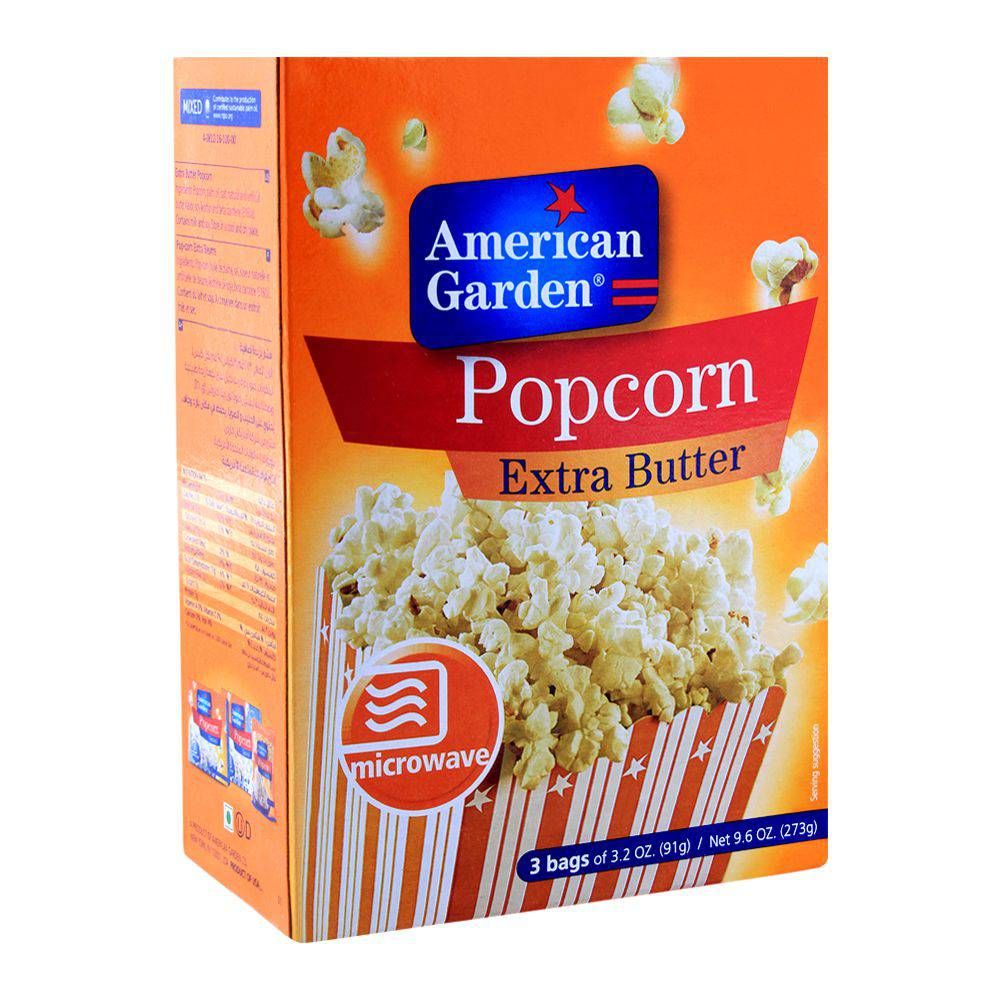 American Garden Extra Butter Popcorn 297g - Main Image