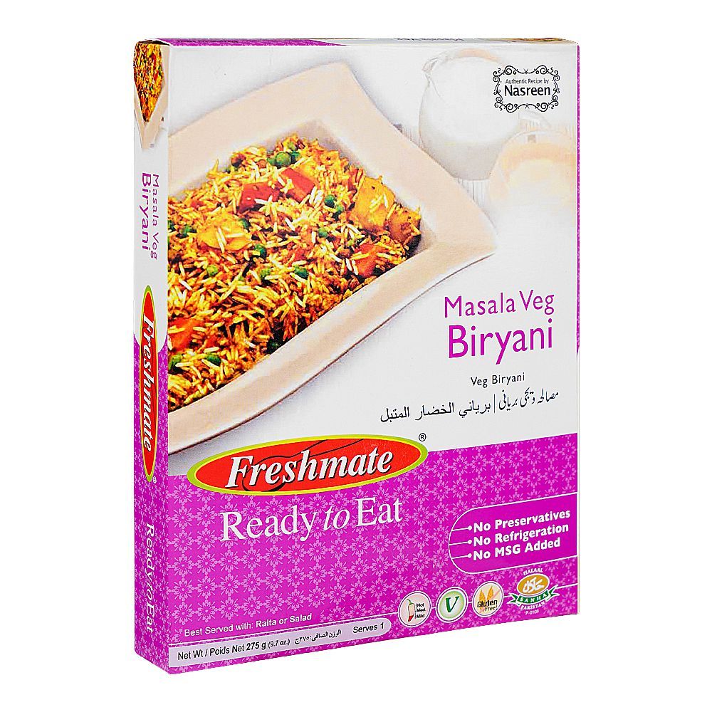 Freshmate Masala Veg Biryani, 275g - Main Image