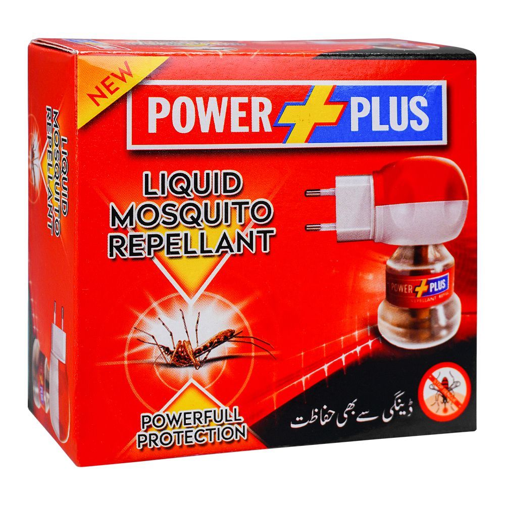 Power Plus Red Liquid Mosquito Repellant - Main Image