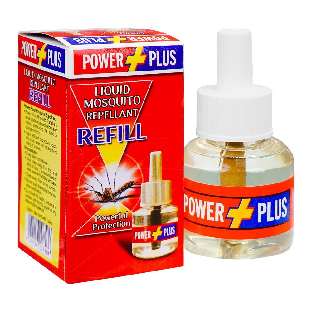 Power Plus Ultra Liquid Mosquito Repellant Red Refill, 45ml - Main Image