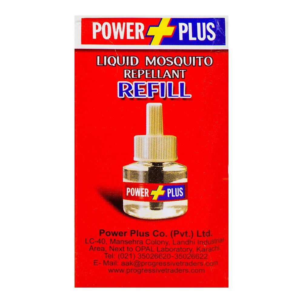 Power Plus Ultra Liquid Mosquito Repellant Red Refill, 45ml - Image 3