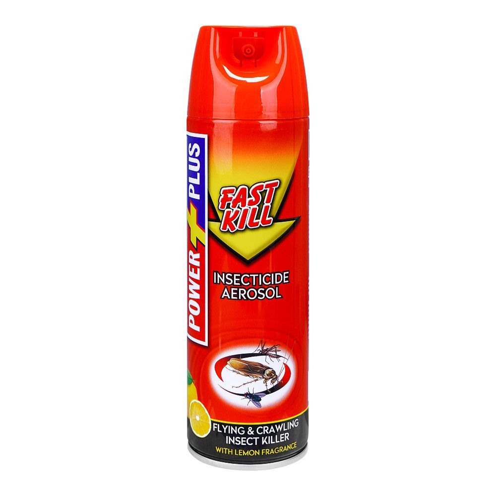 Power Plus Fast Kill Insecticide Aerosol, 500ml - Main Image