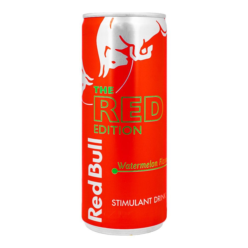 Red Bull Energy Drink Red Edition Watermelon, 250ml - Main Image