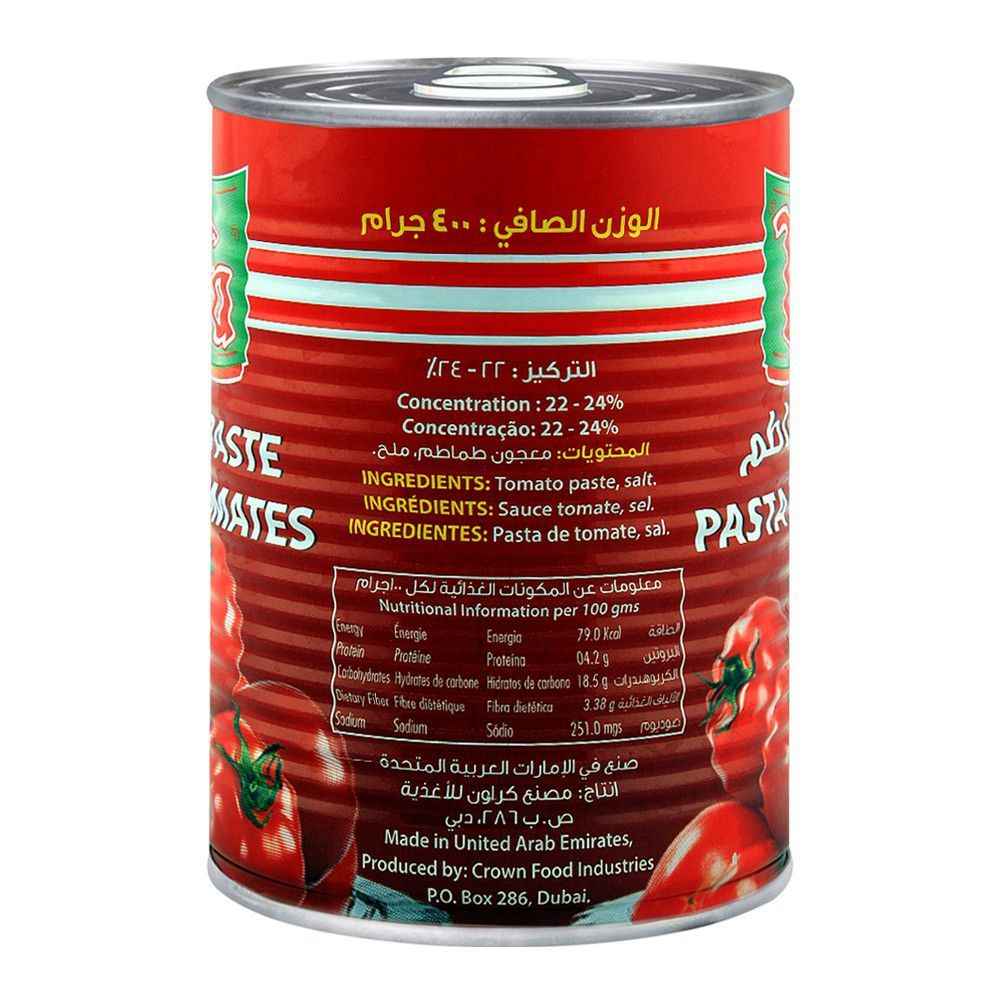 Safa Tomato Paste 400gm - Image 2